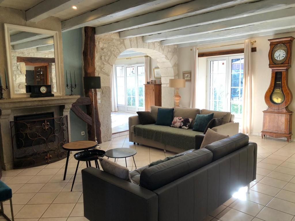 Gite De L'Ancheronne 12 Couchages Spa Lavans-sur-Valouse Kültér fotó