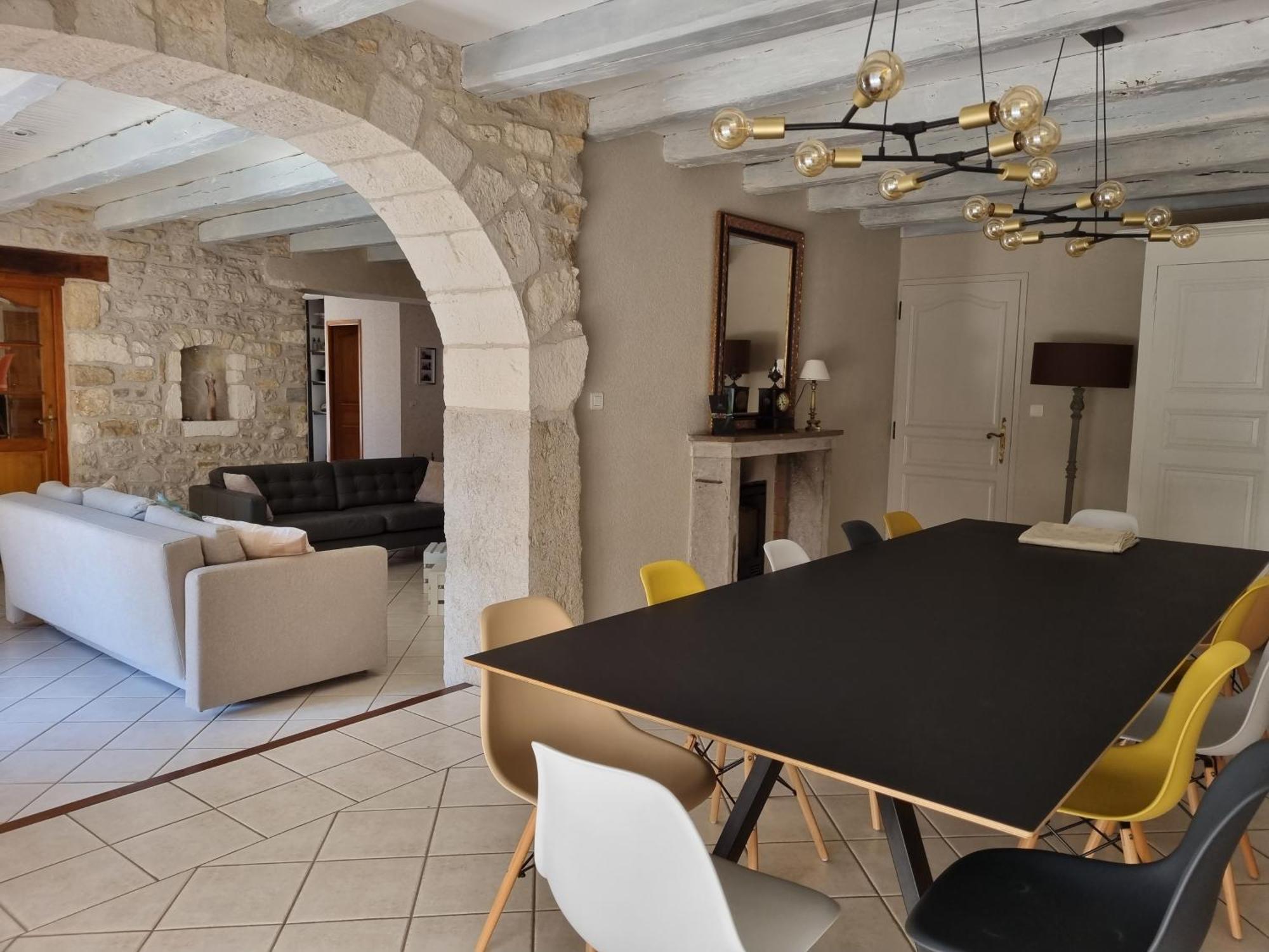 Gite De L'Ancheronne 12 Couchages Spa Lavans-sur-Valouse Kültér fotó