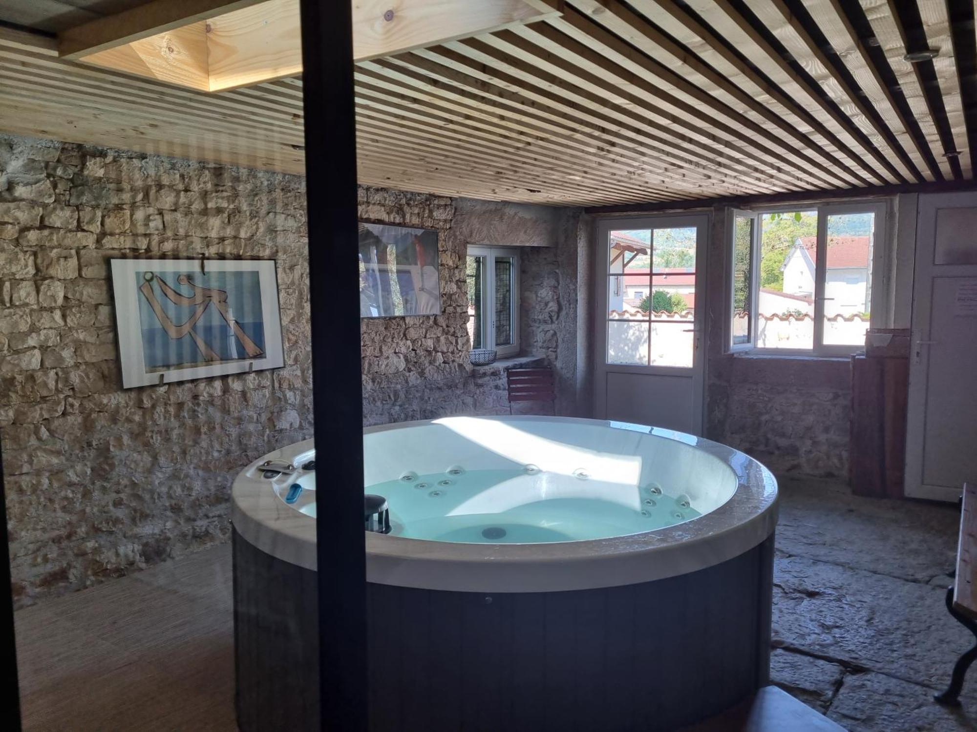 Gite De L'Ancheronne 12 Couchages Spa Lavans-sur-Valouse Kültér fotó